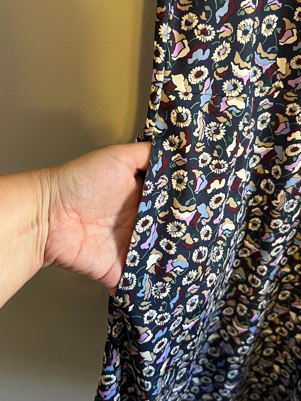 Ralph Lauren RLX Performance Floral Tennis Golf Dress Zip Neck | Women’s Large - Picture 4 of 7